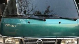 Green Nissan Urvan 2014 Manual for sale 
