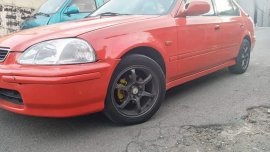 Orange Honda Civic 2009 for sale in Quezon City