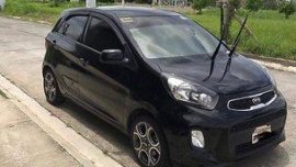Black Kia Picanto 2016 Automatic for sale 