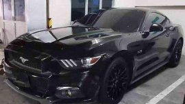 Black Ford Mustang 2016 Automatic for sale 