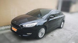Black Ford Focus 2016 Automatic for sale