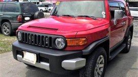 Selling Red Toyota Fj Cruiser 2016 in Pasig
