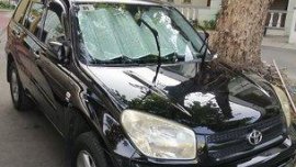 Black Toyota Rav4 2004 Manual for sale