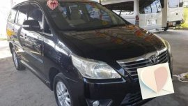 Selling Black Toyota Innova 2014 in Tagaytay