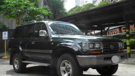Green Toyota Land Cruiser 1997 for sale in Manila