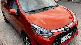 Selling Orange Toyota Wigo 2018 in Quezon City