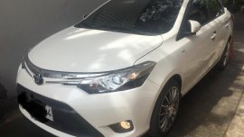 Pearl White Toyota Vios 2013 for sale in Automatic