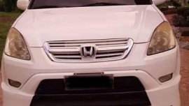 White Honda Cr-V 2003 for sale in Quezon City