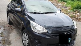 Black Mitsubishi Mirage 2014 for sale in Pasig