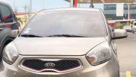 Grey Kia Picanto 2015 for sale in Manual