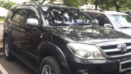 Black Toyota Fortuner 2010 for sale in Valenzuela