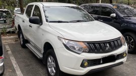 White Mitsubishi Strada 2016 for sale in Quezon City