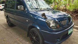 Blue Mitsubishi Adventure 2007 for sale in Manual