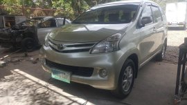 Beige Toyota Avanza 2014 for sale in Manual