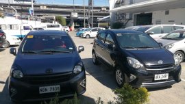 Selling Black Toyota Wigo 2015 in Manila
