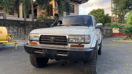 White Toyota Land Cruiser 1992 for sale in Automatic