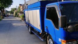 Blue Isuzu Elf 2017 for sale in Manila