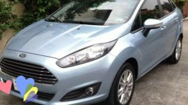 Blue Ford Fiesta 2015 for sale in Manila
