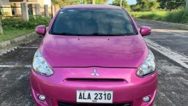 Selling Pink Mitsubishi Mirage 2015 in Manila