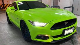 Green Ford Mustang 2017 for sale in Manila