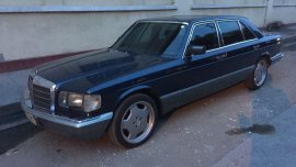 Blue Mercedes-Benz S-Class 1984 for sale in Manila
