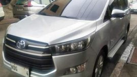 Silver Toyota Innova 2015 for sale in Manual