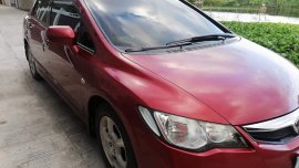 Selling Red Honda Civic 2007 in Valenzuela