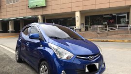 Blue Hyundai Eon 2014 for sale in Manila
