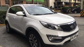 White Kia Sportage 2014 for sale in Makati