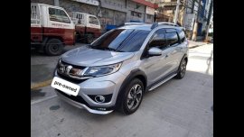 Silver Honda BR-V 2017 at 17000 for sale
