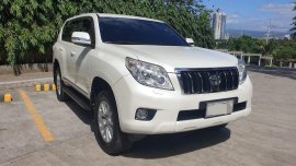 White Toyota Prado 2013 for sale in Quezon City