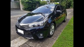 Black Toyota Corolla altis 2015 Sedan for sale in Quezon City