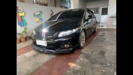 Selling Black Honda Civic 2015 Sedan at  Manual   at 40000 in San Fernando