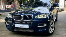 Blue Bmw X6 2015 for sale in Quezon City