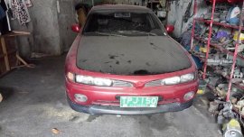 Red Mitsubishi Galant 1994 for sale in Las Pinas