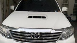 White Toyota Fortuner 2014 Automatic for sale 