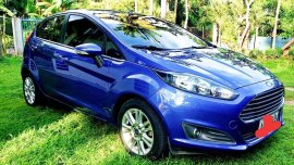Blue Ford Fiesta 2014 for sale in Automatic