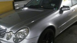 Silver Mercedes-Benz E-Class 2003 for sale in Makati City