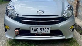 Silver Toyota Wigo 2015 for sale in Manila