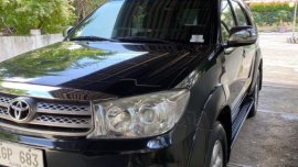Purple Toyota Fortuner 2010 for sale in Davao City