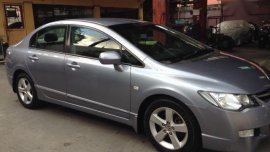 Silver Honda Civic 2007 for sale in Automatic