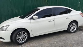 Pearl White Nissan Sylphy 2015 for sale in Quezon City