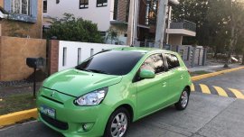 Green Mitsubishi Mirage 2013 for sale in Imus