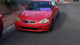 Red Honda Civic 1998 for sale in Manila