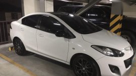 White Mazda 2 2012 for sale in Muntinlupa