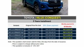 Toyota Conquest 2020 for sale in Pasig 