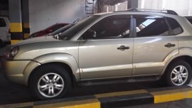 Silver Hyundai Tucson 2007 for sale in Automatic