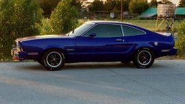 Blue Ford Mustang 1974 for sale in Manual