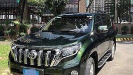 Selling Green Toyota Land cruiser prado 2014 in Manila