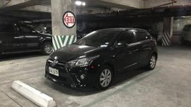 Black Toyota Yaris 2014 for sale in Manila